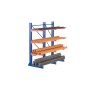 Wolfstahl SCAFFALE CANTILEVER SINGOLO INIZIO 3m A - 80cm P braccio - 1.1m L - vista tecnica
