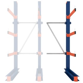 Wolfstahl KRAGARMREGAL EINSEITIG ANBAUELEMENT 3m hoch - 80cm armtiefe - 1.1m breit