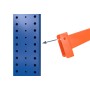 Wolfstahl KRAGARMREGAL DOPPELSEITIG ANBAUELEMENT 4m hoch - 80cm armtiefe - 1.1m breit - Detailansicht