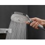 Villeroy & Boch Infinity Showers Duschsystem mit 3 Funktionen für Wandmontage - technische Ansicht