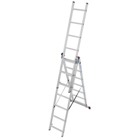 Échelle multifonction Krause, 3 sections, 3 x 7 barreaux