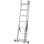 Scala multifunzione Krause, 3 sezioni, 3 x 7 pioli - vista tecnica