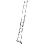 Krause Mehrweckleiter 3-teilig, 3 x 9 Sprossen - technische Ansicht