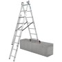 Krause Corda Vielzweckleiter, 3 x 7 Sprossen