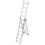 Krause Corda Vielzweckleiter, 3 x 7 Sprossen - technische Ansicht