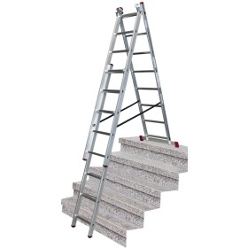 Krause Corda Vielzweckleiter, 3 x 8 Sprossen