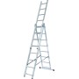 Krause Corda Vielzweckleiter, 3 x 8 Sprossen - technische Ansicht