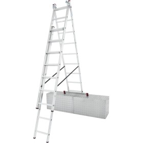 Krause Corda Vielzweckleiter, 3 x 9 Sprossen