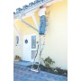 Krause Corda Vielzweckleiter, 3 x 9 Sprossen - Detailansicht