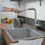 Villeroy & Boch Subway Style Shower Einhebel-Küchenarmatur - technische Ansicht