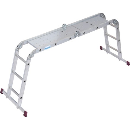 Krause Corda Gelenkleiter 4 x 3 Sprossen