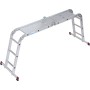 Krause Corda Gelenkleiter 4 x 3 Sprossen - Detailansicht