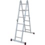 Krause Corda Gelenkleiter 4 x 3 Sprossen - technische Ansicht