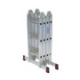 Krause Corda Gelenkleiter 4 x 3 Sprossen - Detailansicht