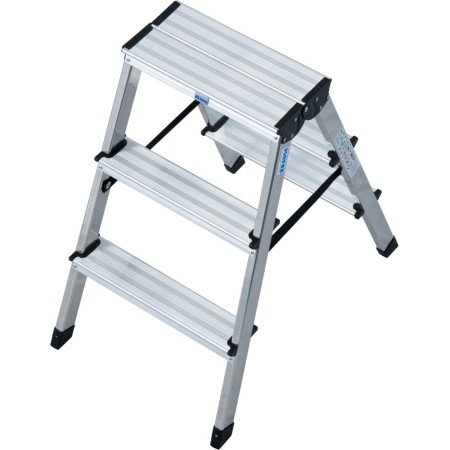 Krause Monto Stufen-Doppelleiter Dopplo 2x3 Stufen