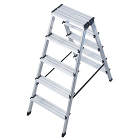 Krause Monto Stufen-Doppelleiter Dopplo 2x5 Stufen
