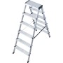 Krause Monto Stufen-Doppelleiter Dopplo 2x6 Stufen