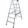 Krause Monto Stufen-Doppelleiter Dopplo 2x6 Stufen - technische Ansicht