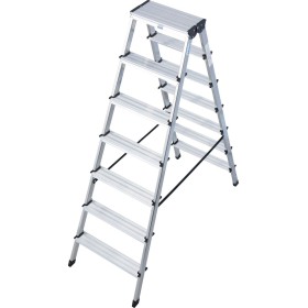 Krause Monto Stufen-Doppelleiter Dopplo 2x7 Stufen