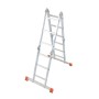 Krause Scala universale articolata MultiMatic 4x3 pioli - vista tecnica