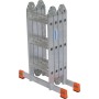 Krause Scala universale articolata MultiMatic 4x3 pioli