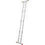 Krause MultiMatic Gelenk-Universalleiter 4x4 Sprossen - technische Ansicht