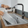 Villeroy & Boch Subway Style Shower Einhebel-Küchenarmatur - technische Ansicht