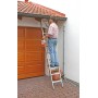 Krause Stabilo Professional Stufen-Anlegeleiter +S 7 Stufen - Produktansicht