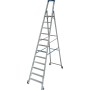 Krause Stabilo Stufen-Stehleiter, fahrbar 12 Stufen