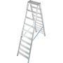Krause Stabilo Stufen-Doppelleiter 2x10 Stufen - Detailansicht