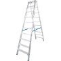 Krause Stabilo Stufen-Doppelleiter 2x10 Stufen - technische Ansicht