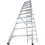 Krause Stabilo Stufen-Doppelleiter 2x10 Stufen - Produktansicht