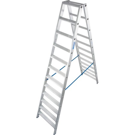 Krause Échelle double à marches Stabilo 2x12 marches