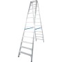 Krause Échelle double à marches Stabilo 2x12 marches - photo produit