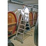 Krause Stabilo Stufen-Doppelleiter, fahrbar 2x3 Stufen - Produktansicht