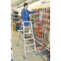 Krause Stabilo Stufen-Doppelleiter, fahrbar 2x10 Stufen - Produktansicht