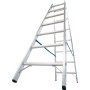 Krause Stabilo Sprossen-Doppelleiter 2x7 Sprossen - Produktansicht