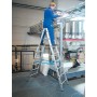 Krause Stabilo Sprossen-Doppelleiter 2x8 Sprossen