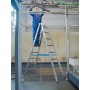 Krause Stabilo Sprossen-Doppelleiter 2x8 Sprossen - technische Ansicht