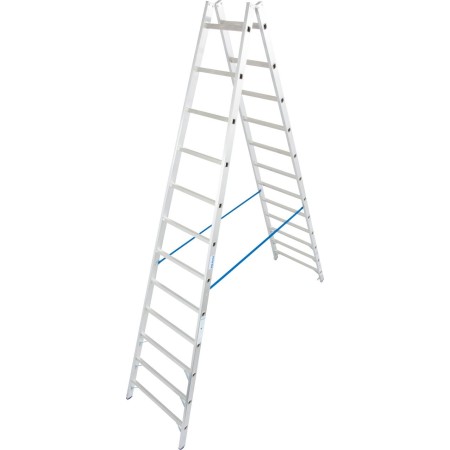 Krause Échelle double en aluminium Stabilo à 2x12 barreaux