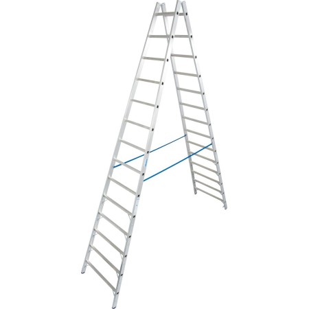 Krause Stabilo Sprossen-Doppelleiter 2x14 Sprossen