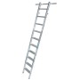 Krause Scala-scaffale a gradini agganciabile, con 2 paia di ganci agganciabili, 10 gradini - vista dettagliata
