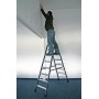 Krause Monto Stufen-Doppelleiter SePro D eloxiert 2x8 Stufen - Produktansicht