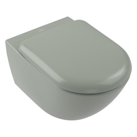 Villeroy & Boch Antao Tiefspül-WC spülrandlos, wandhängend, mit TwistFlush