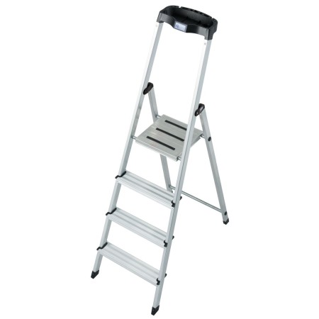 Krause Monto Stufen-Stehleiter Safety 4 Stufen