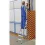 Krause Monto Stufen-Stehleiter Safety 4 Stufen