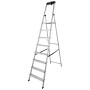 Krause Monto Stufen-Stehleiter Safety 8 Stufen - technische Ansicht