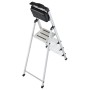 Krause MONTO Stufen-StehLeiter Secury mit MultiGrip System, 4 Stufen - Detailansicht