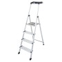 Krause MONTO Stufen-StehLeiter Secury mit MultiGrip System, 4 Stufen - Produktansicht
