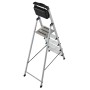 Krause MONTO Stufen-StehLeiter Secury mit MultiGrip System, 5 Stufen - Detailansicht